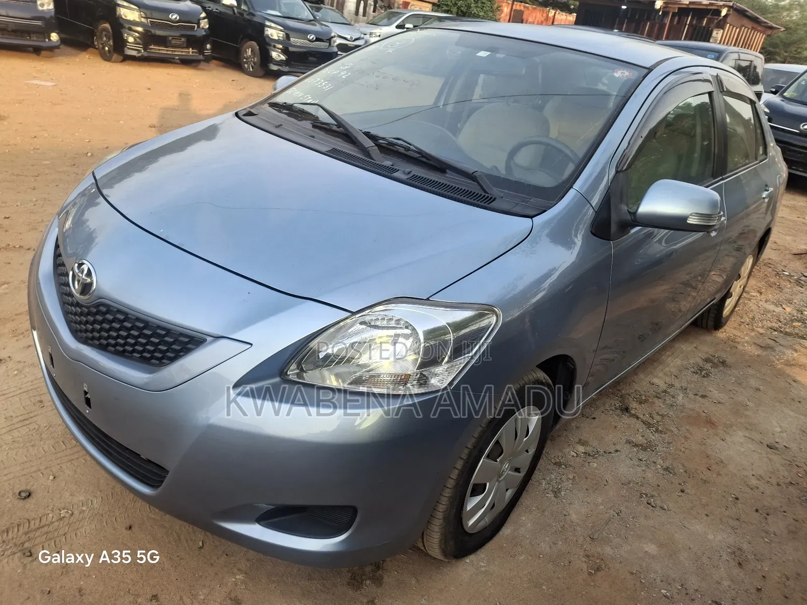 Toyota Belta 2010 Blue