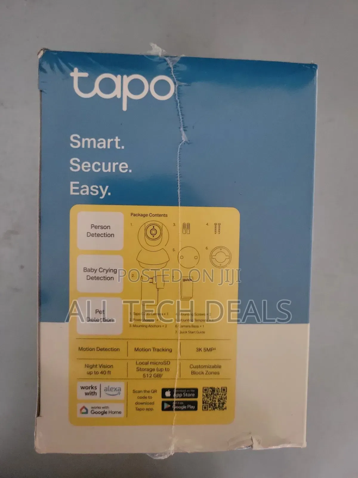Tp-Link Tapo C230 Pan/Tilt Al Home Security Wi-Fi Camera