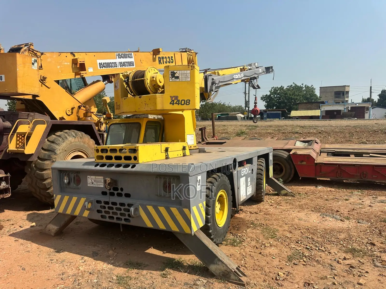 Crane -8.5 Ton Grove Cherry Picker Mini Crane