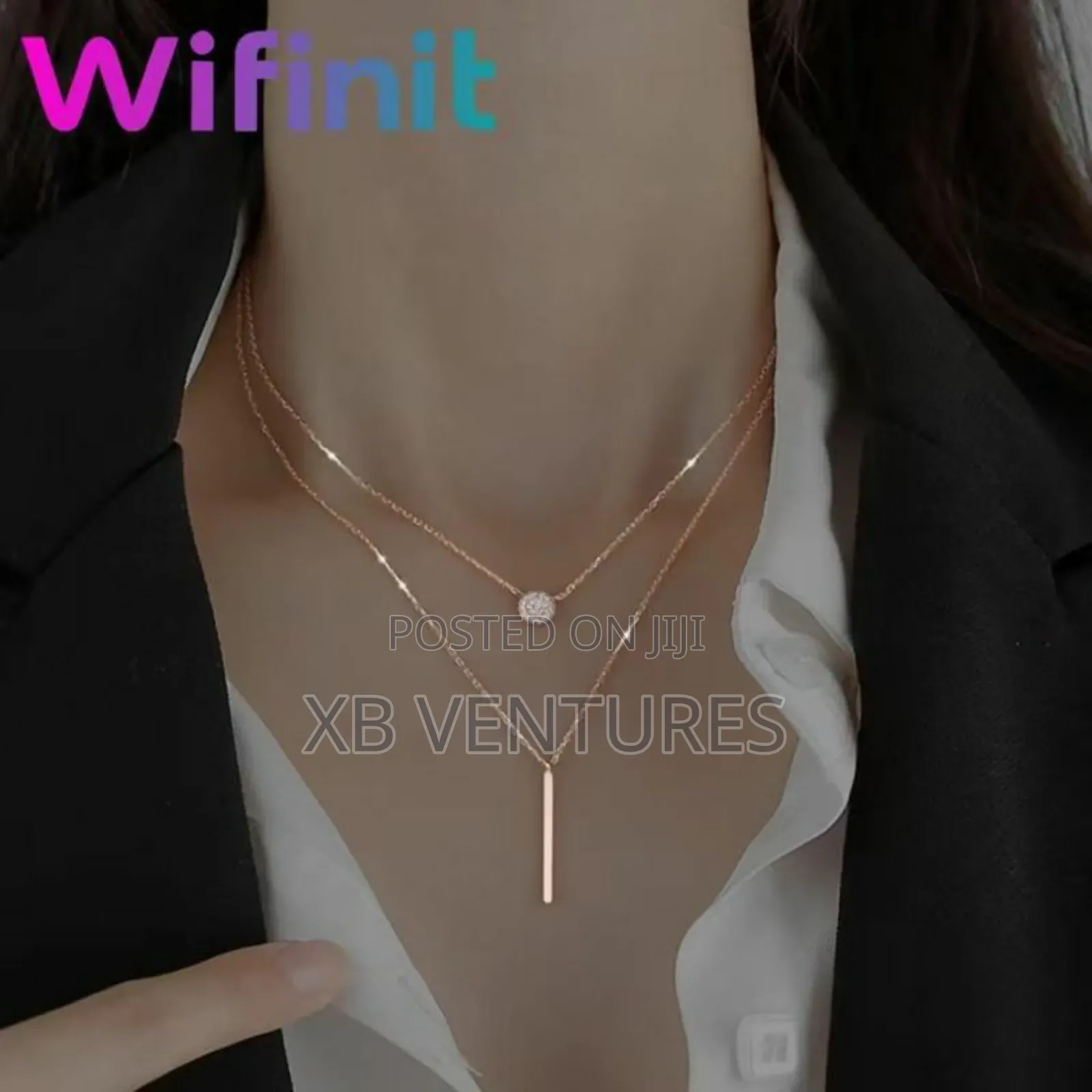 One/Two/Three-layer Necklace - Gold