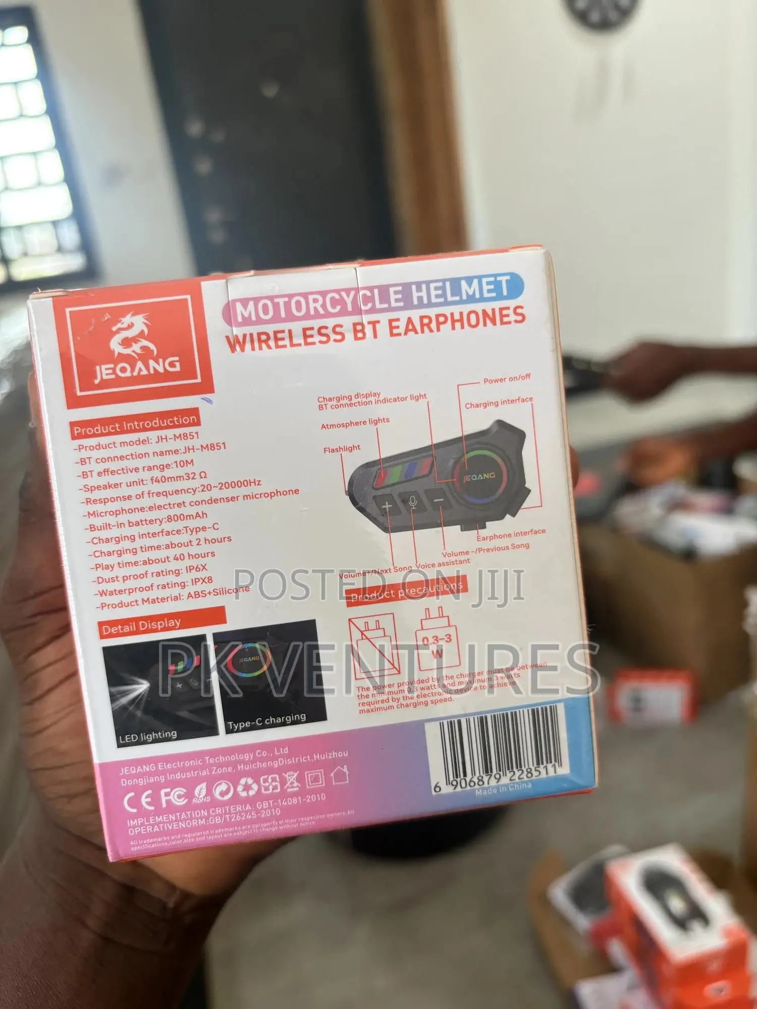 Bluetooth Helmet Headphones