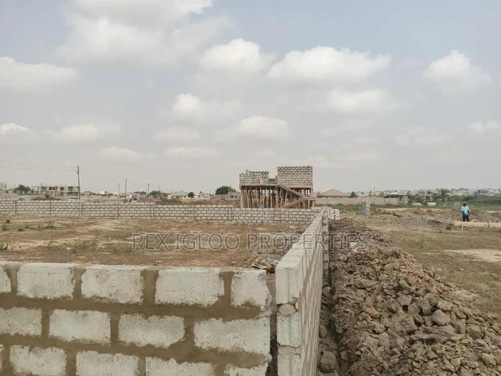 6 Plots for Sale at East Legon Hill, Santeo