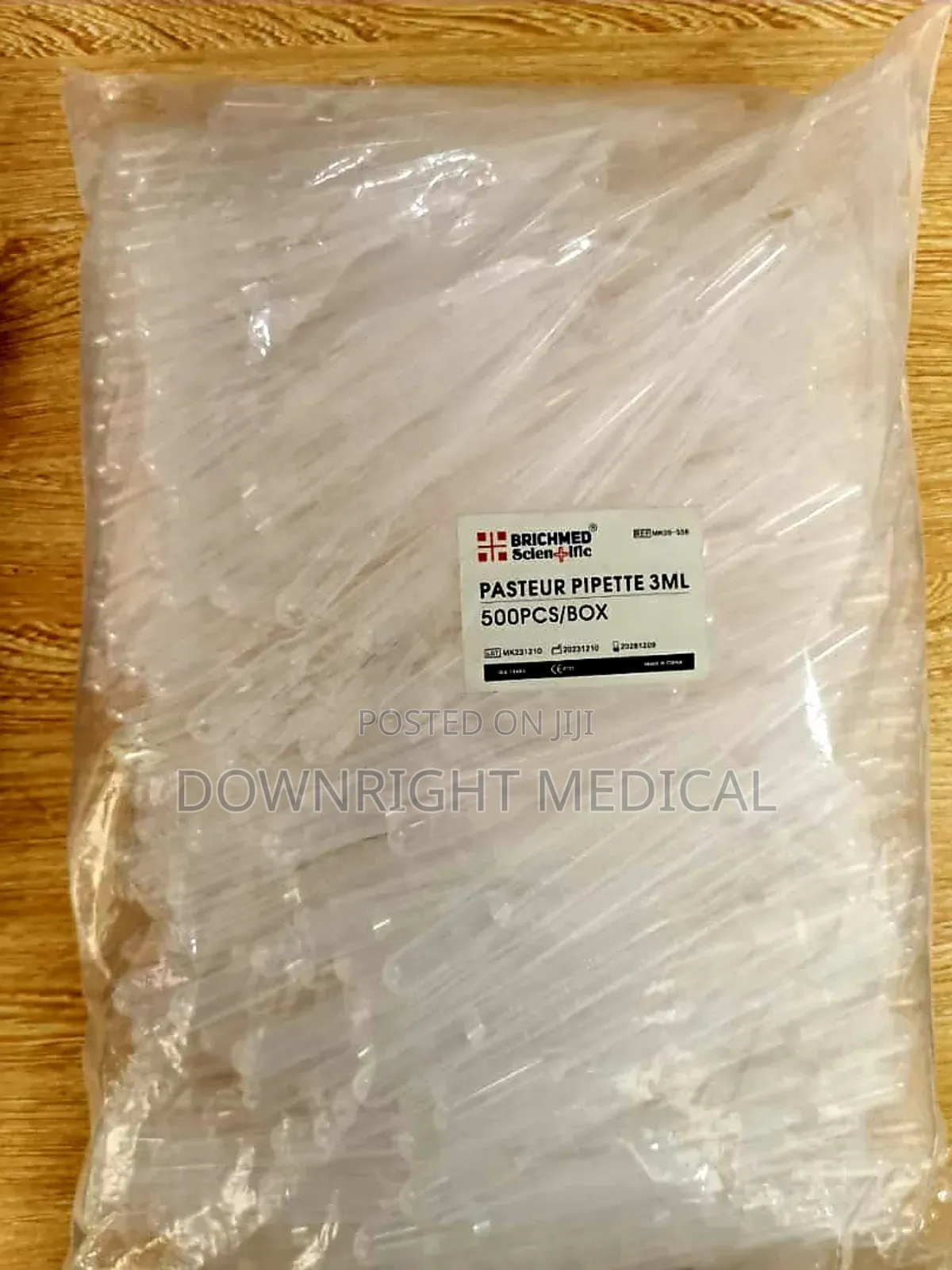 Pasteur Pipette 3ml (500pcs/Pack)