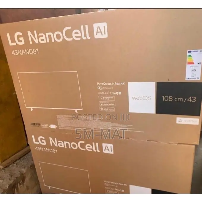 Lg Nanocell Tv 2024 43nano81 43 Inch Uhd Processor Α5 Gen7 Ai 