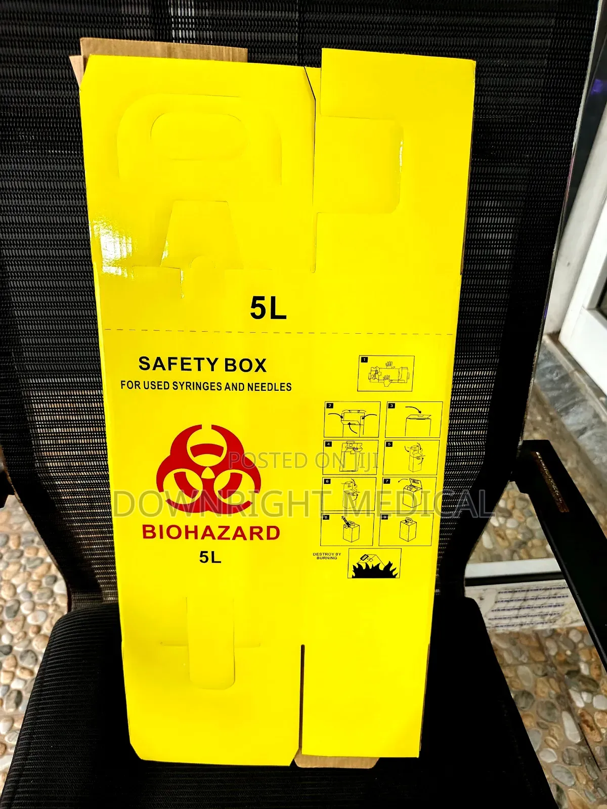 Biohazard Safety Box 5ltrs