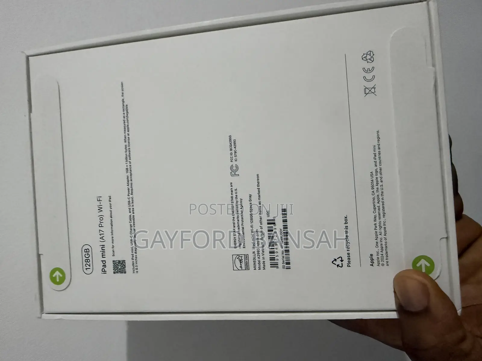 New Apple iPad mini 7 128 GB Gray