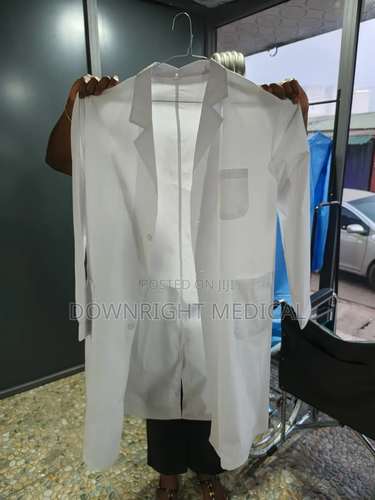 Lab Coat, Long Sleeves , L Xl