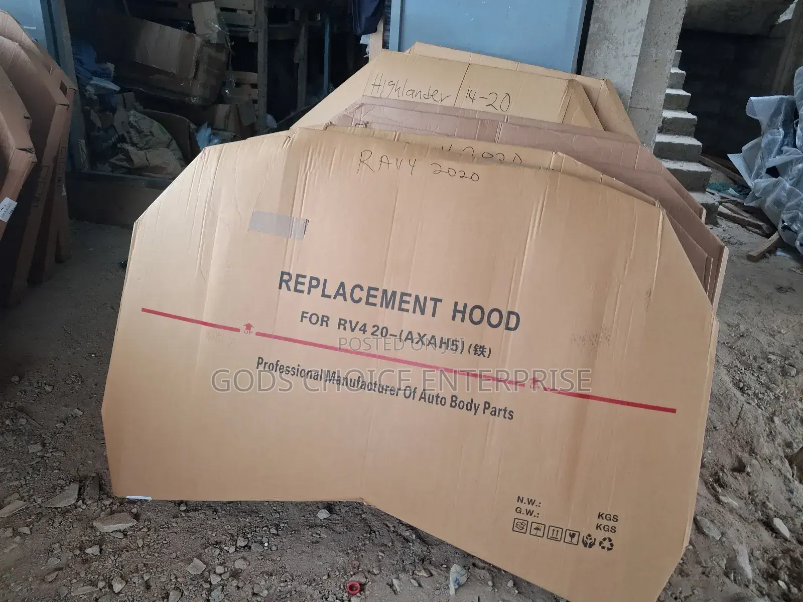 Bonnet Rav4 2020-2023