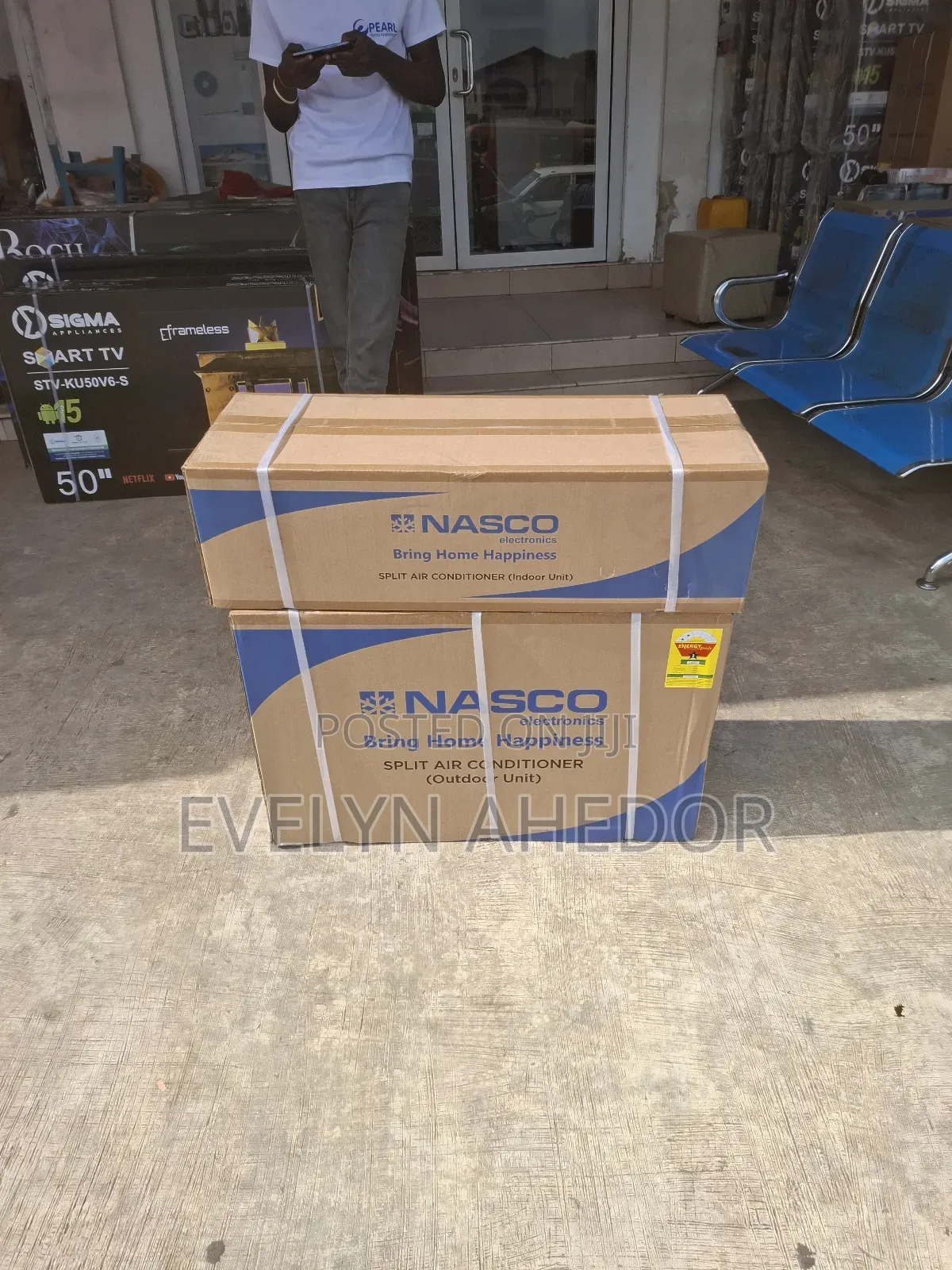 Nasco R410s Air Condition Brand New for Sale at Cool Price