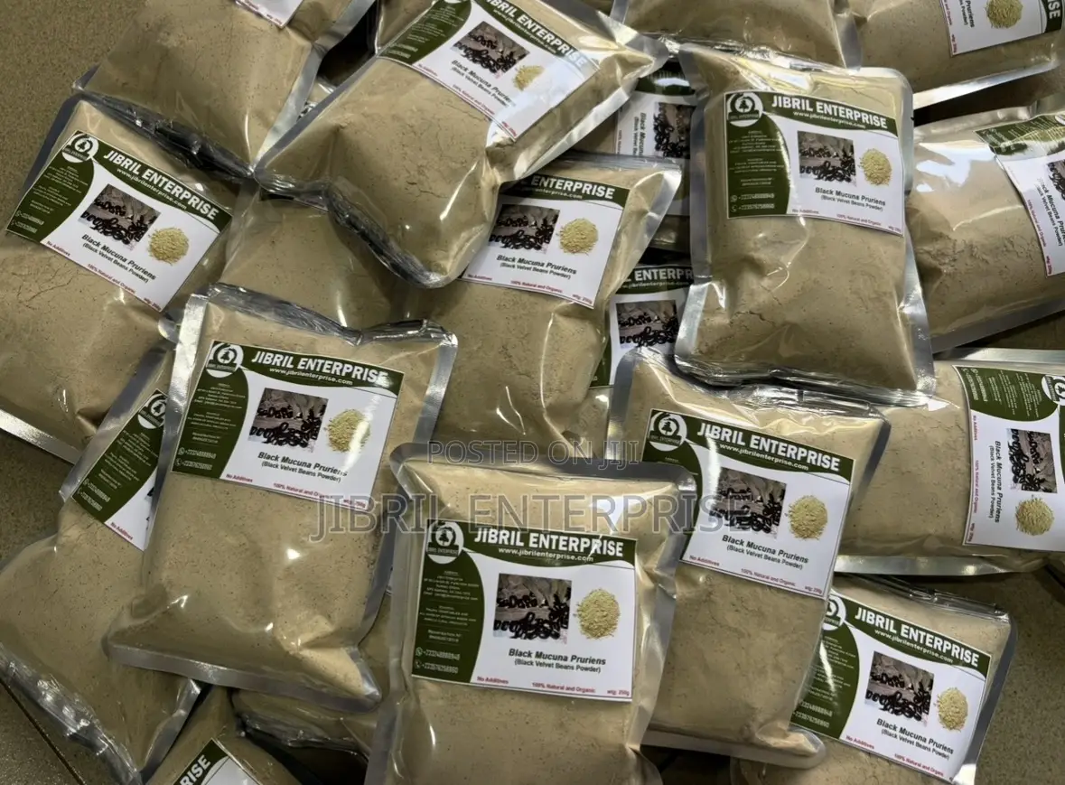 Black Mucuna Pruriens (Black Velvet Beans)Powde, 200g /30gh