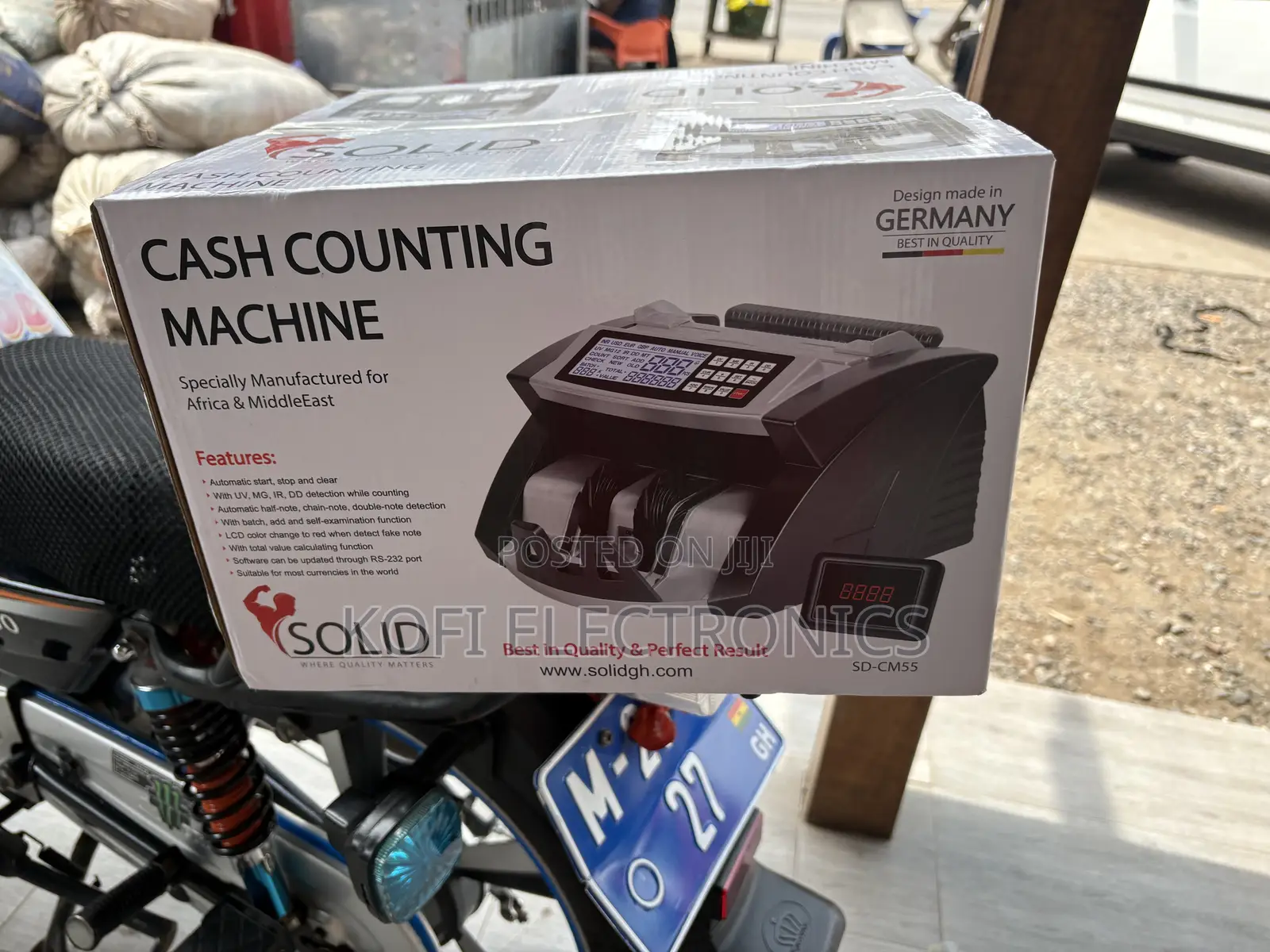 Money Counting Machine Sd-Cm55 - Counterfeit Detection