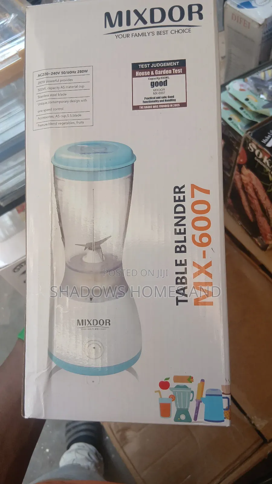 Travelling Blender