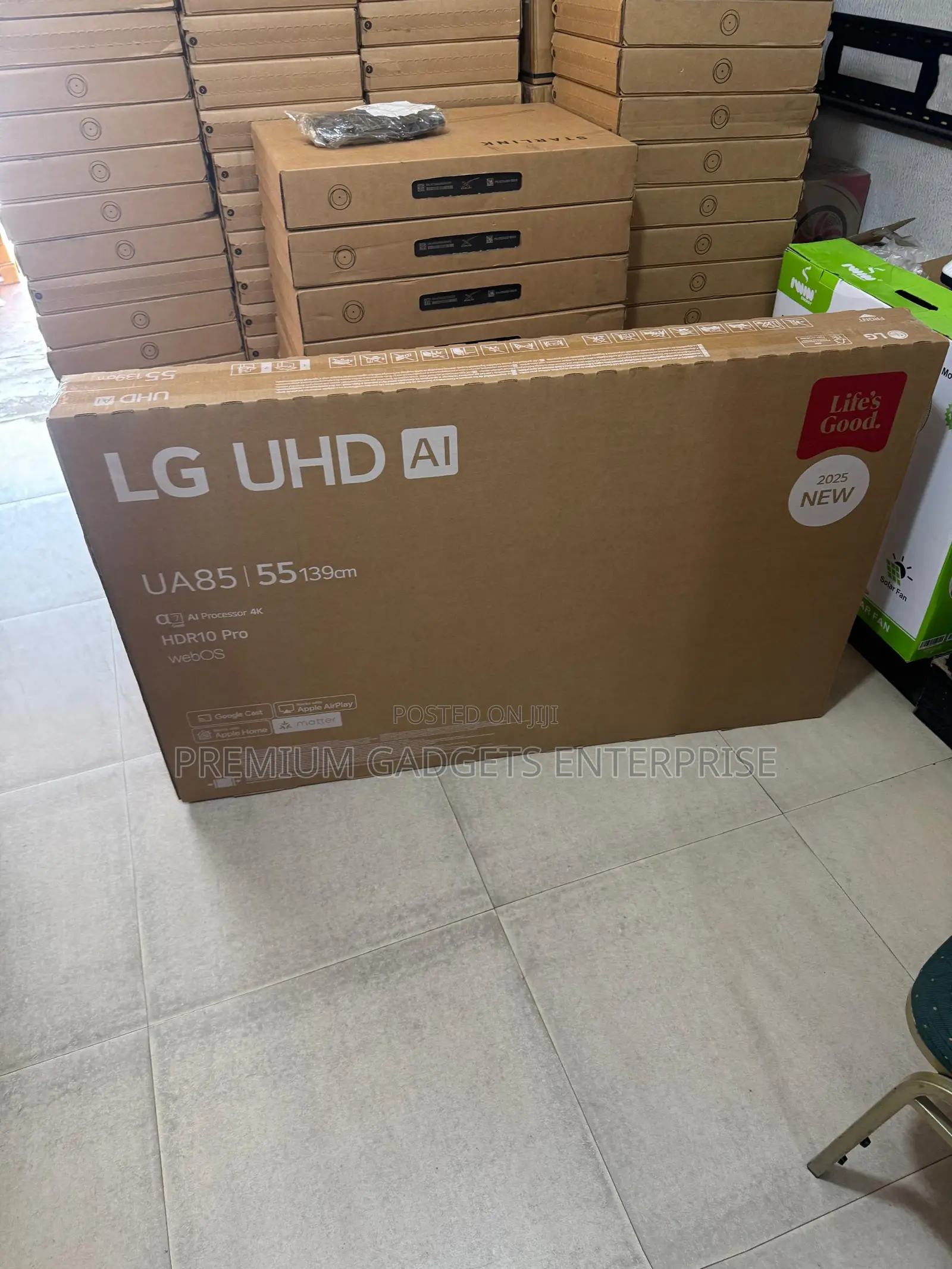 Lg 55 Inch Uhd Ai Ua85 4k Smart Tv Ai Magic Remote Hdr10 Webos25 2025