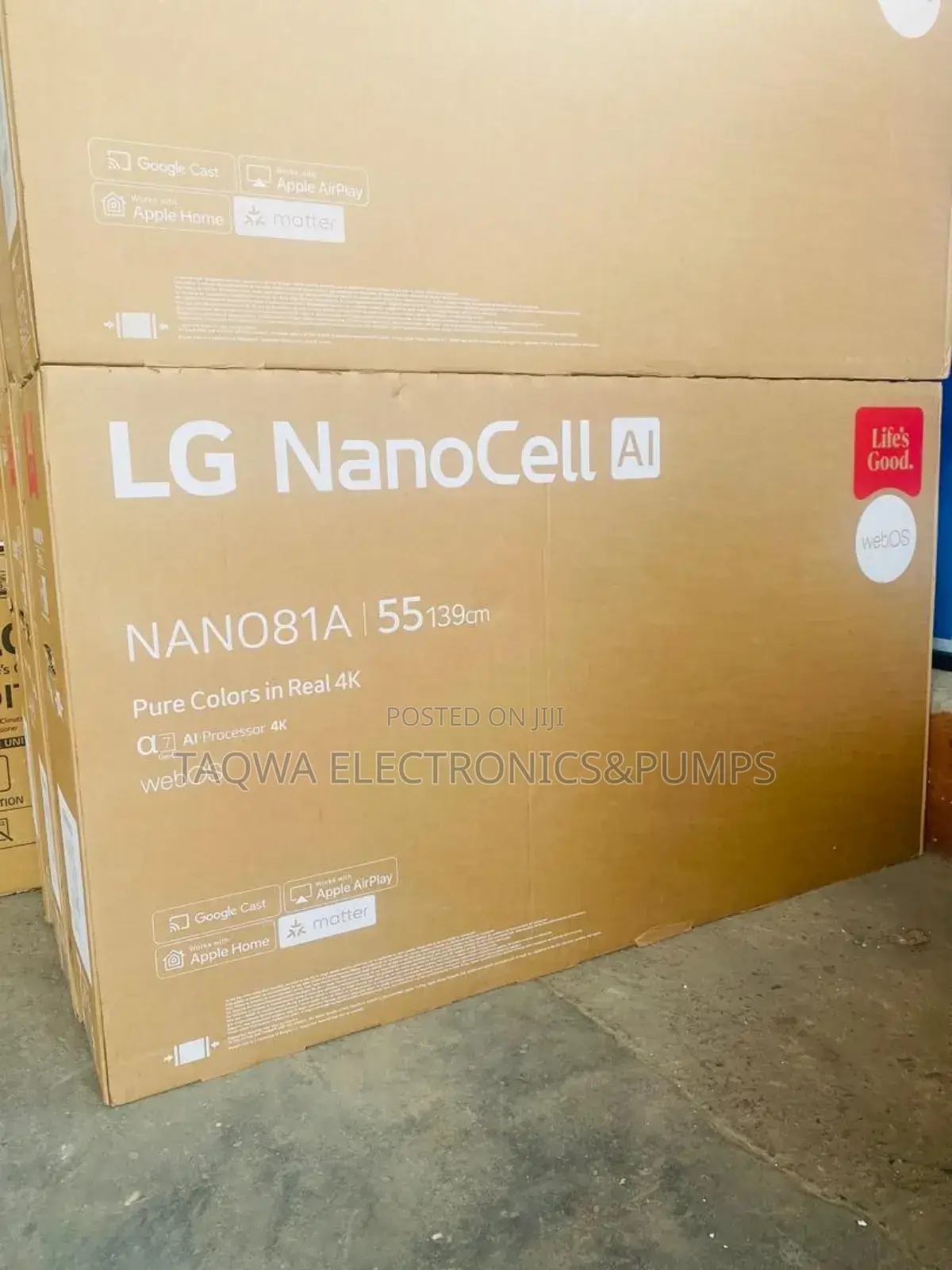 Get the Lg Nanocell Ai Nano81 55-Inch Tv