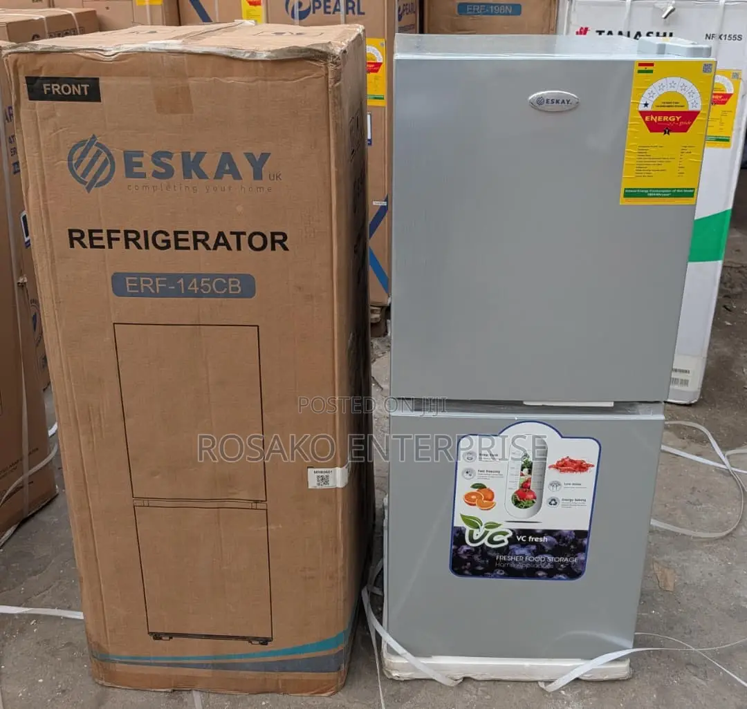 Eskay 135l Combi Fridge Double Door