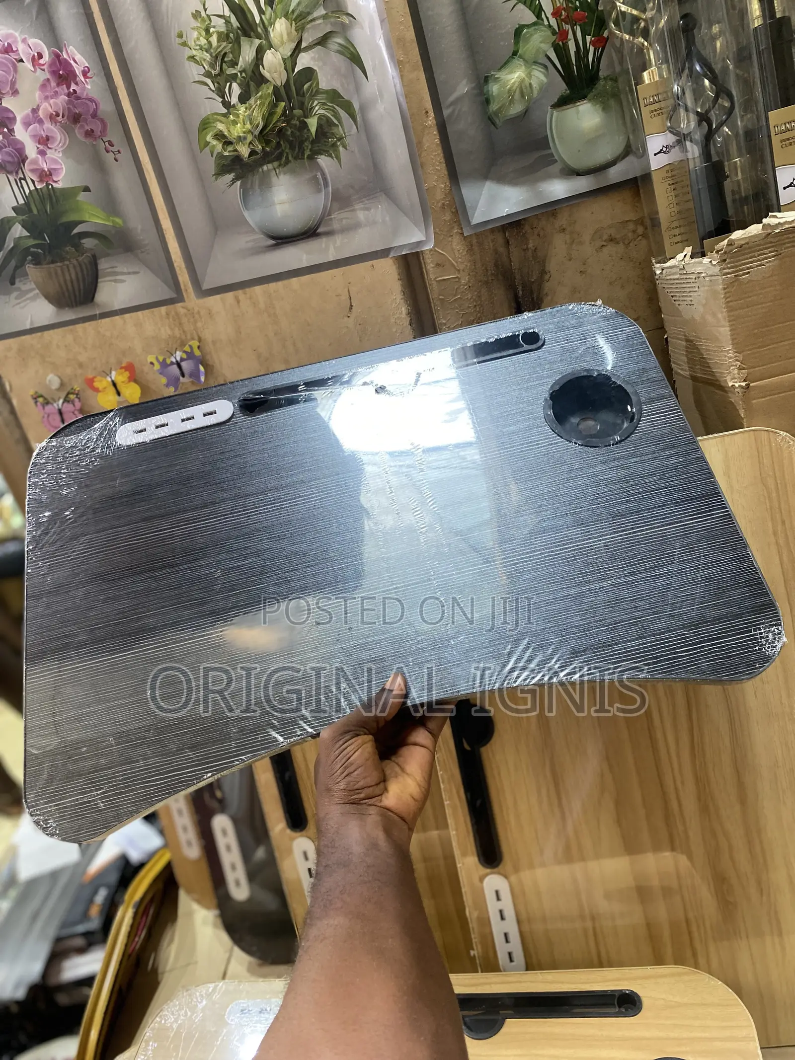 Laptop Table With Usb Ports And Accessories