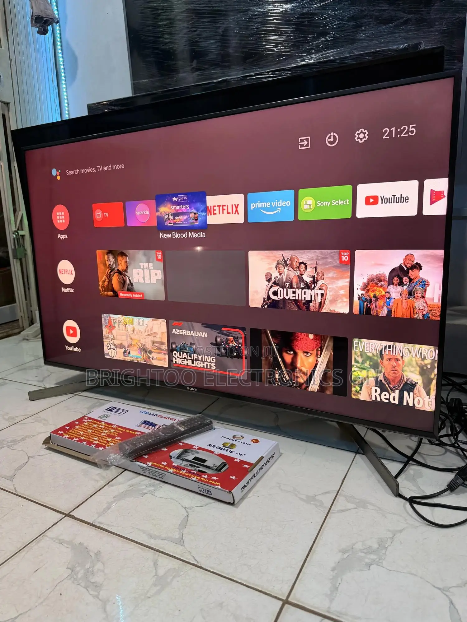 50inches Full Digital Satellite Android Ultra Hd Led Smart Sony Tv