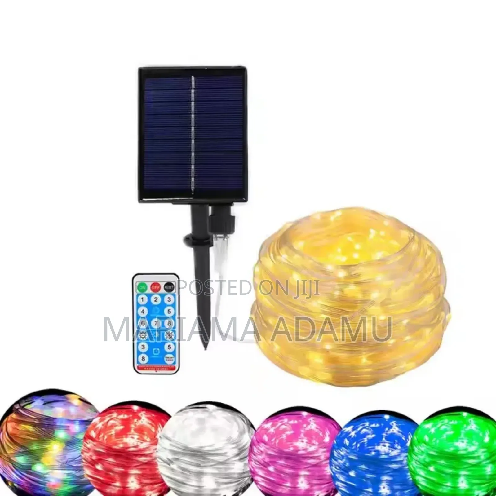 Solar Fairy Lights With Remote Control