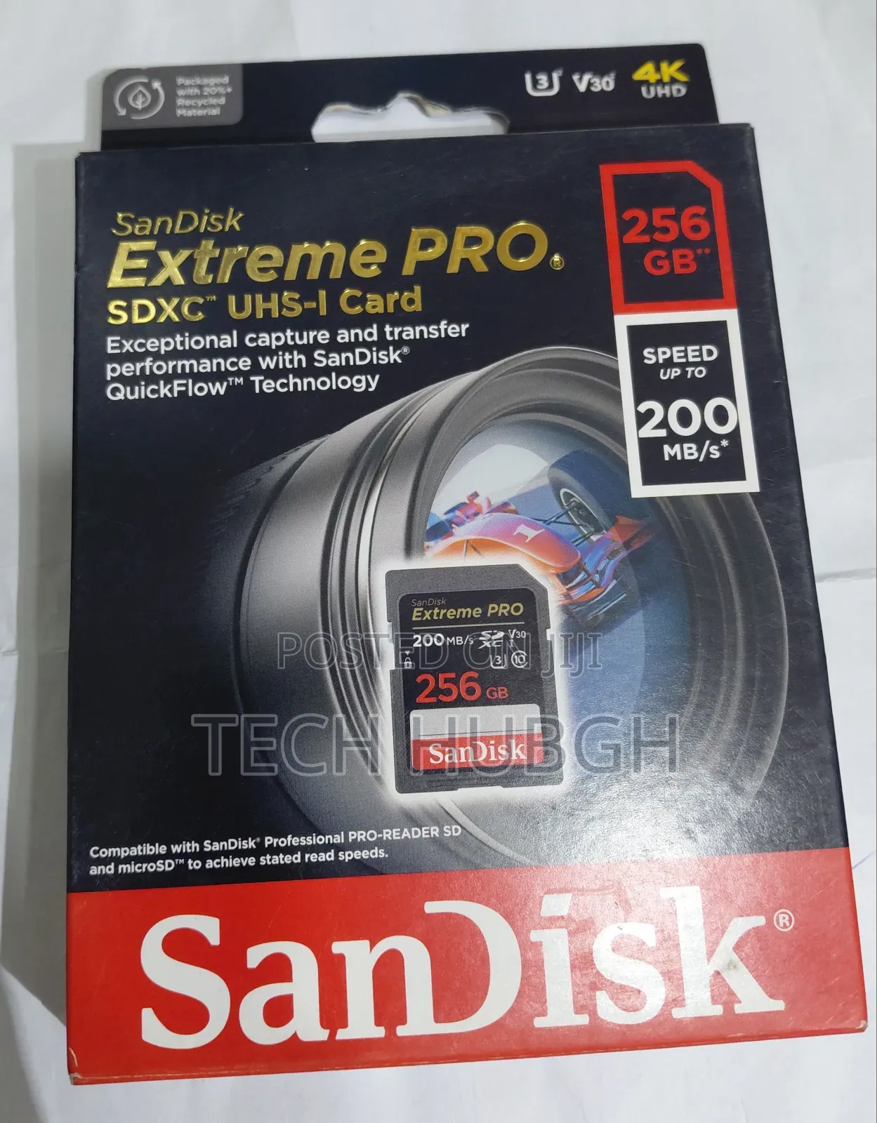 Sandisk Extreme Pro SDXC 'Uhs-I Card