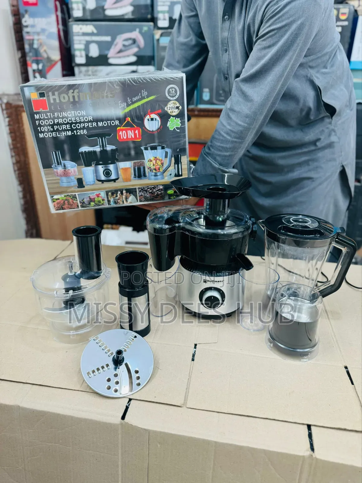 Hoffmans 10in1 Processor/ Blender