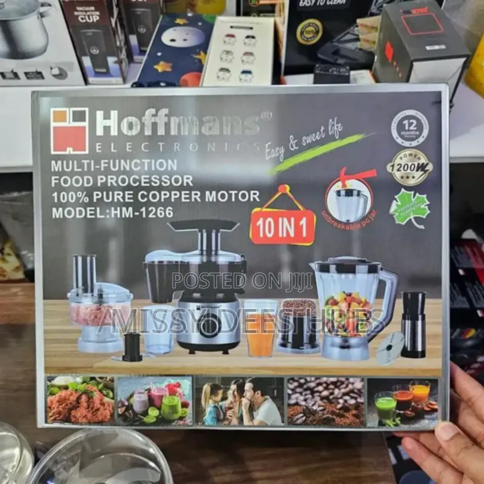 Hoffmans 10in1 Processor/ Blender