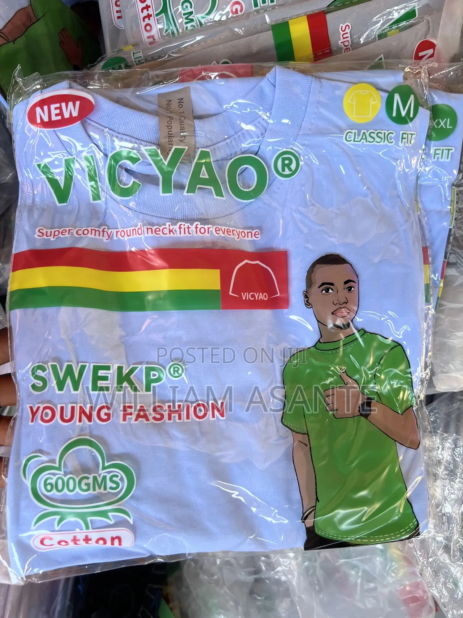 Unisex Vicyao Plain T Shirts