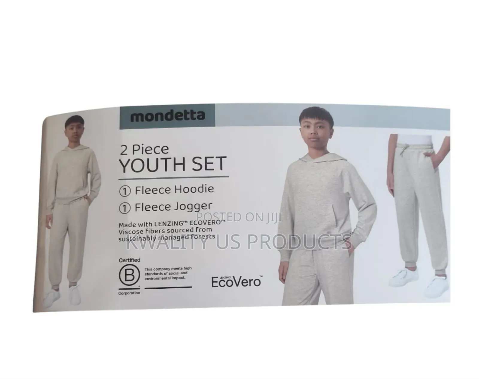 Mondetta Unisex Joggers Set - 10 to 16 Years
