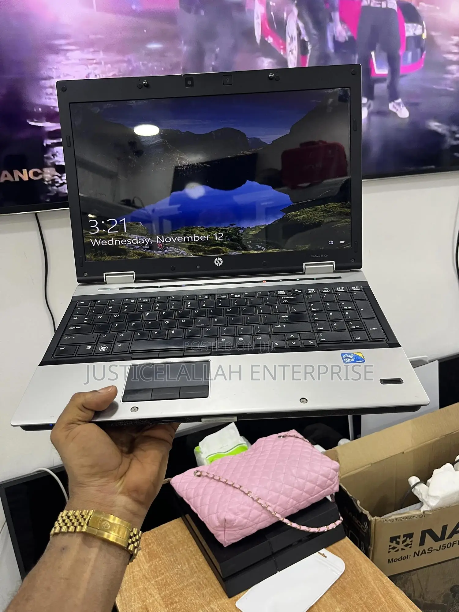 Laptop HP EliteBook 8540P 6GB Intel Core I7 HDD 160GB