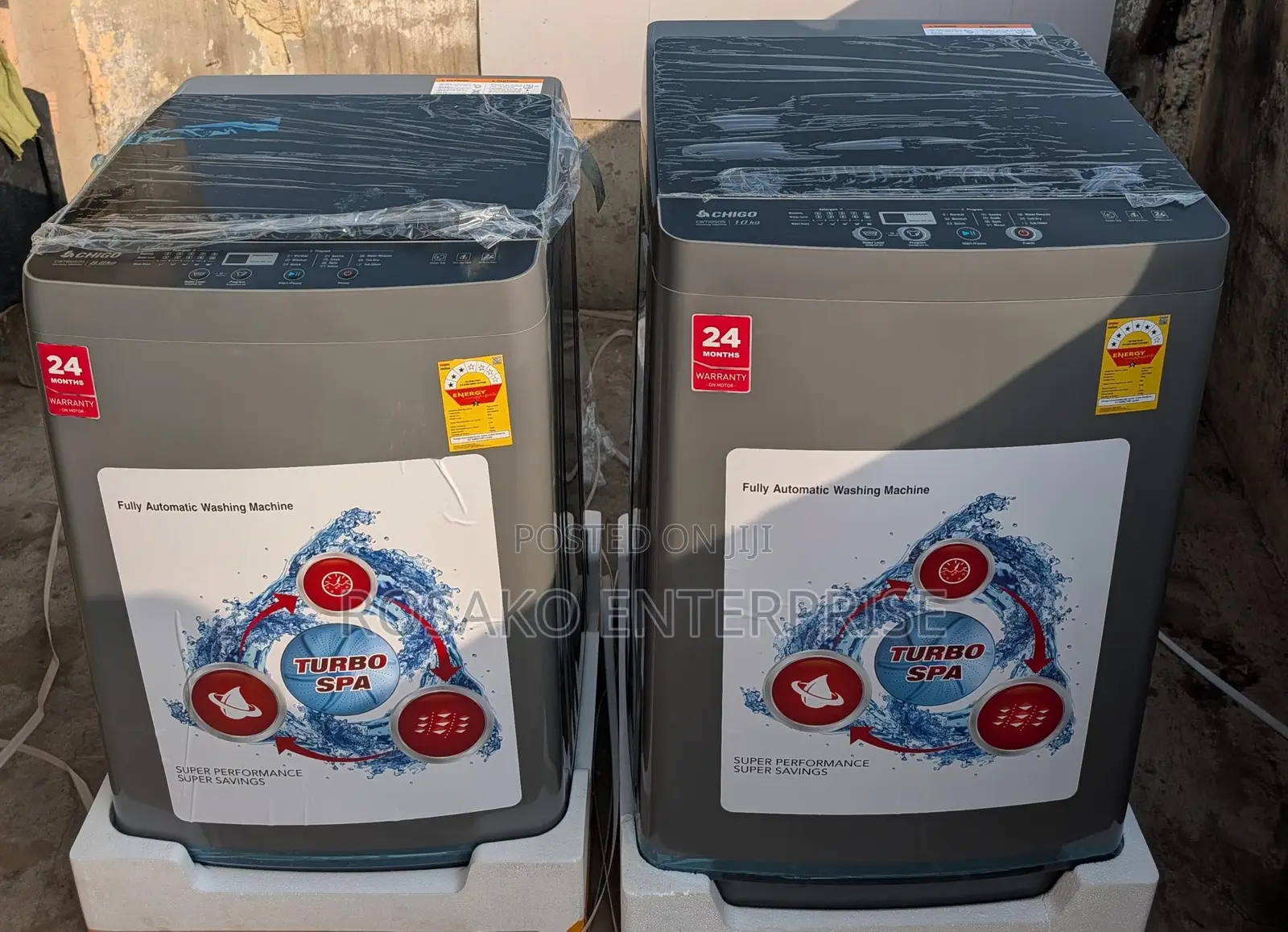 Chigo 8kg Top Load Fully Automatic Washing Machine