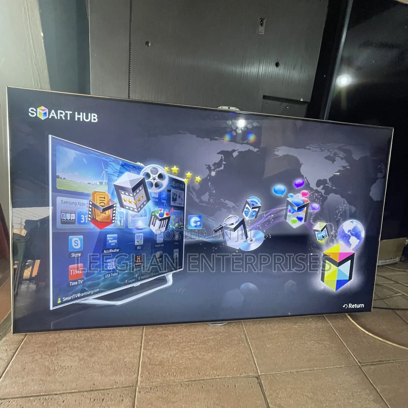55 Inches Samsung 3d Series 8 With Camera Digital Satellite Smart Tv