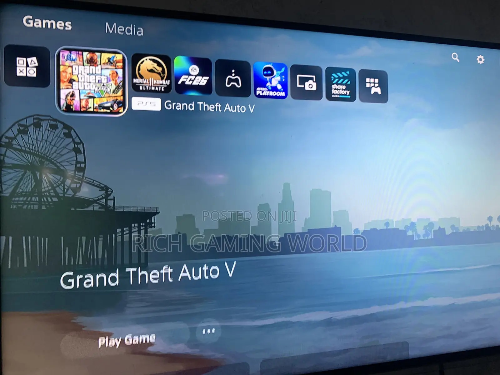 Playstation 5 Account Game Installation