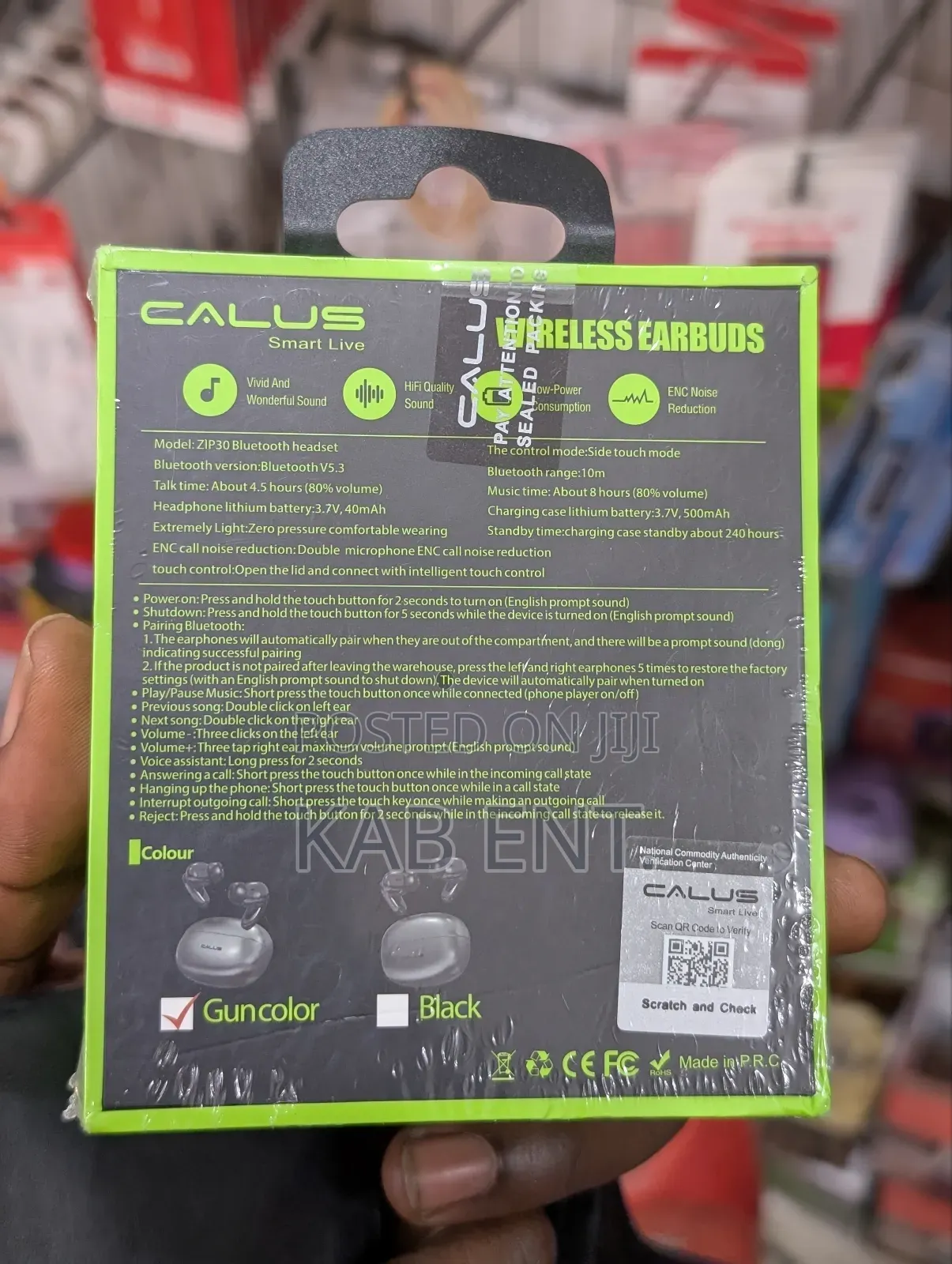 Calus Zip 30 Earbuds