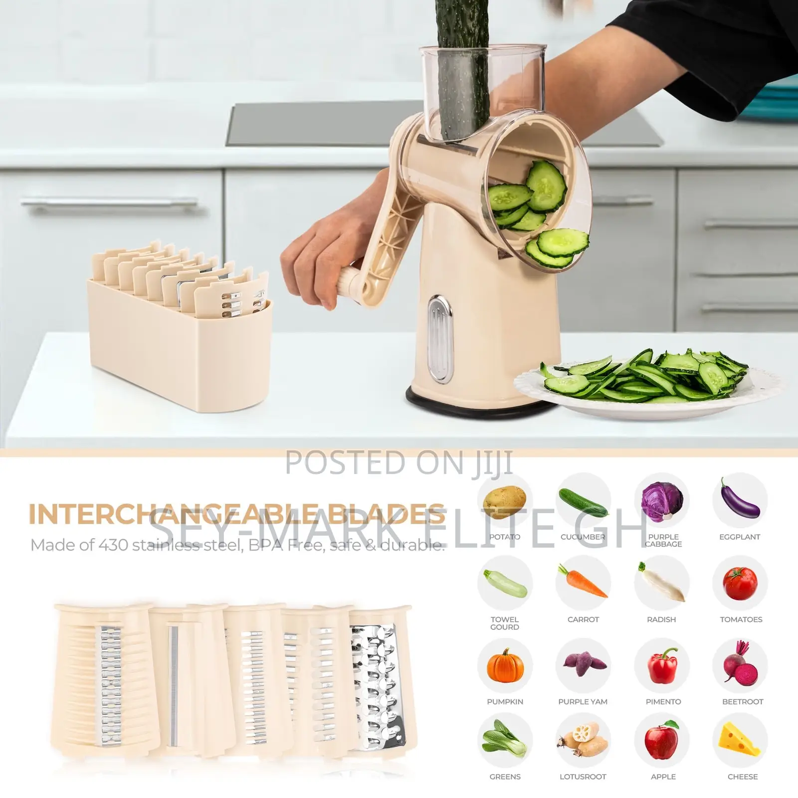 Rotary Vegetables Cutter