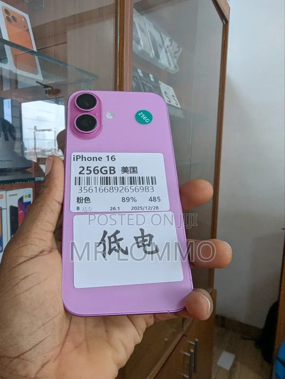 Apple iPhone 16 256 GB Pink