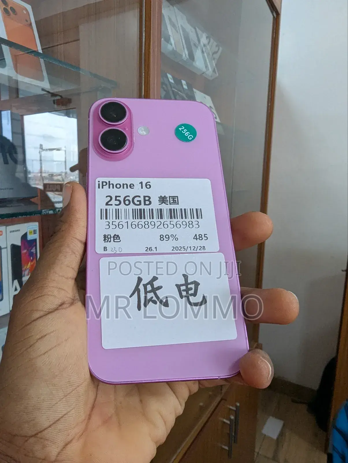 Apple iPhone 16 256 GB Pink