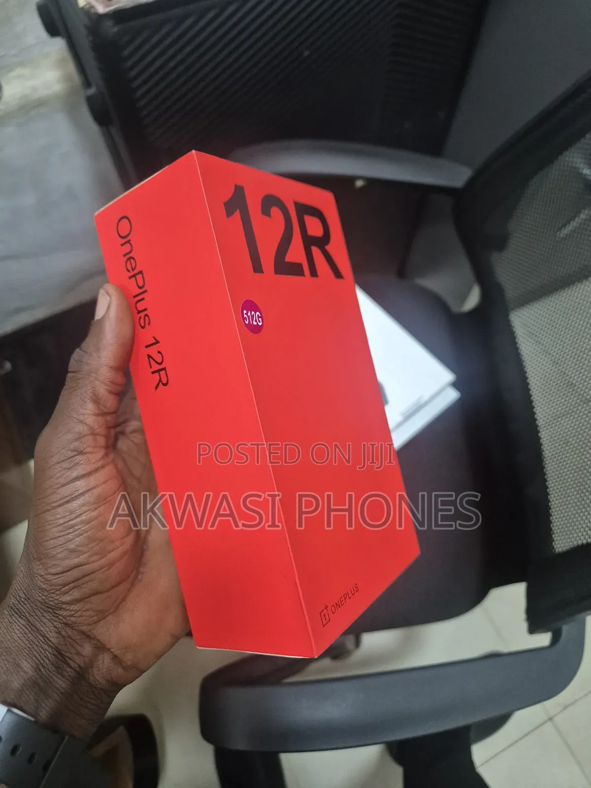 New OnePlus 12R 256 GB Black