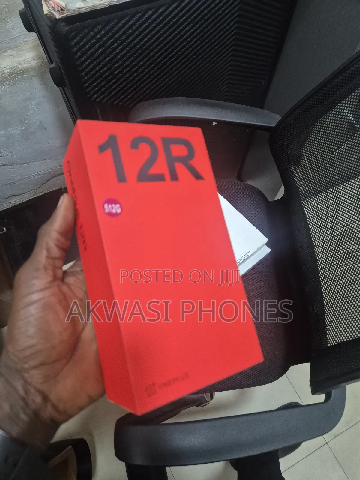 New OnePlus 12R 256 GB Black