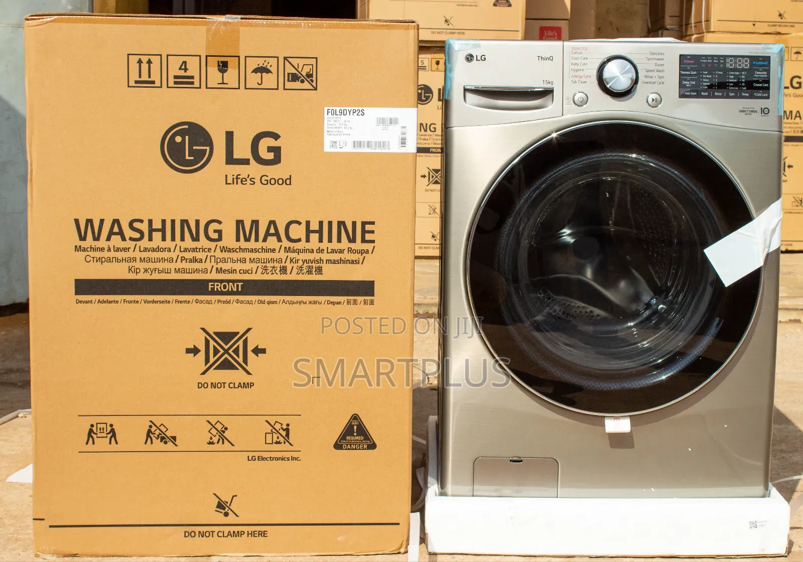Original
Lg 15kg Front Load Washing Machine F0l9dyp2s - Inverter