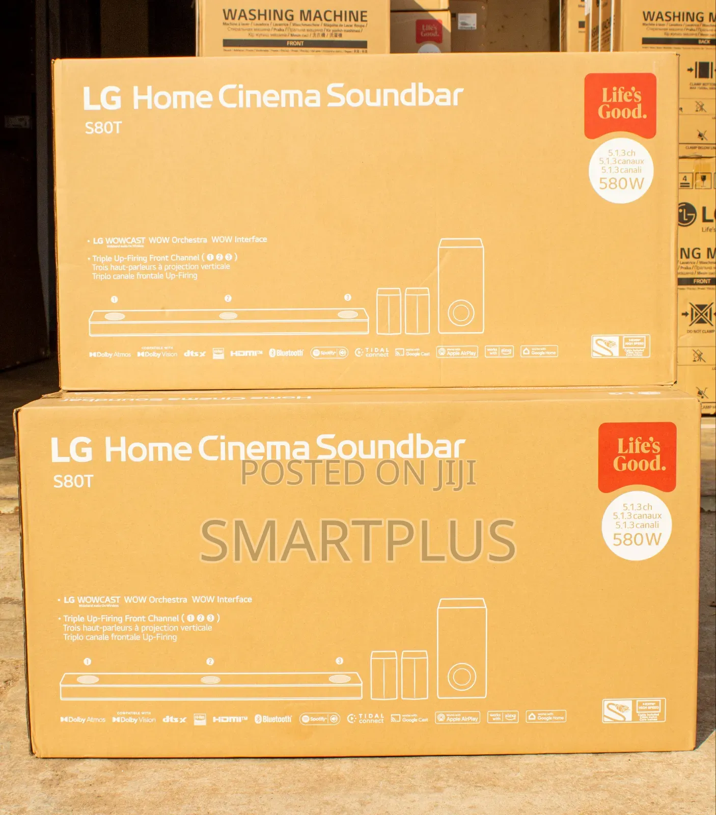 Original Lg S80tr 580w 5.1.3-Channel Dolby Atmos Soundbar