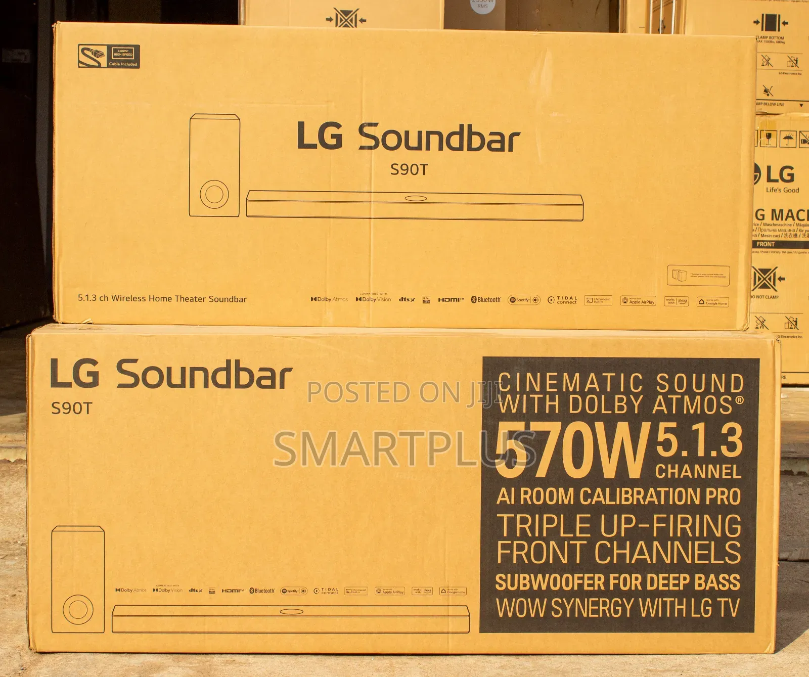 Original Lg S90ty 670w 7.1.3-Channel Dolby Atmos Soundbar