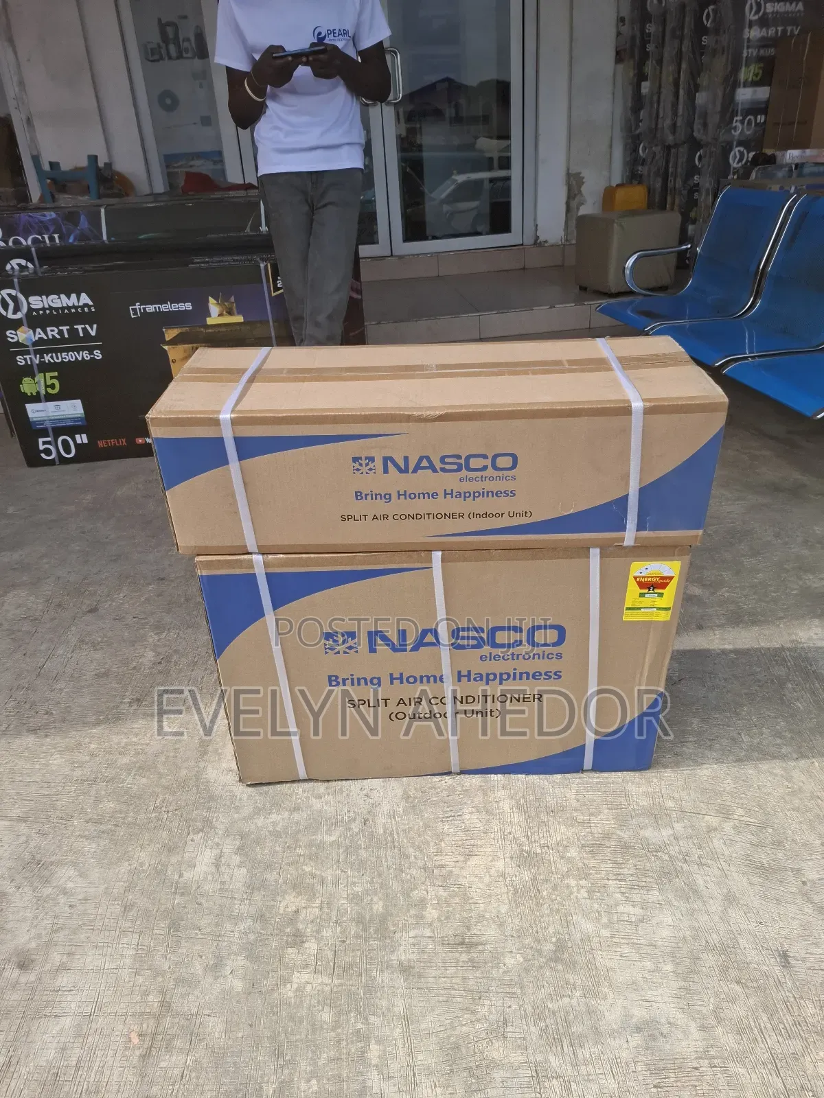 Latest Model of Nasco Ac 1.5hp Brand New for Sale at Cool Price