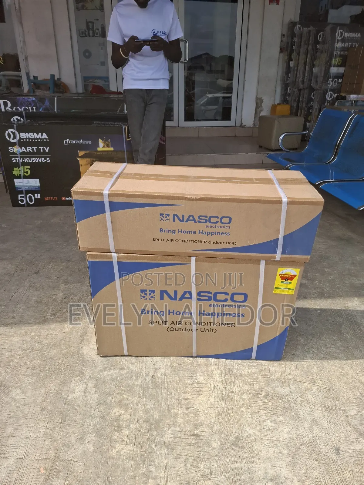 Latest Model of Nasco Ac 1.5hp Brand New for Sale at Cool Price