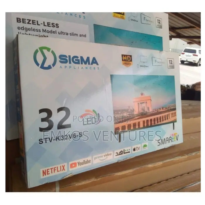 Tv Sigma 32" Smart Sig-k32v6-s Share