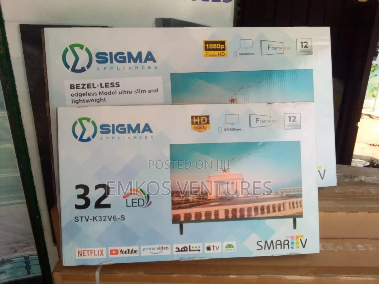 Tv Sigma 32" Smart Sig-k32v6-s Share