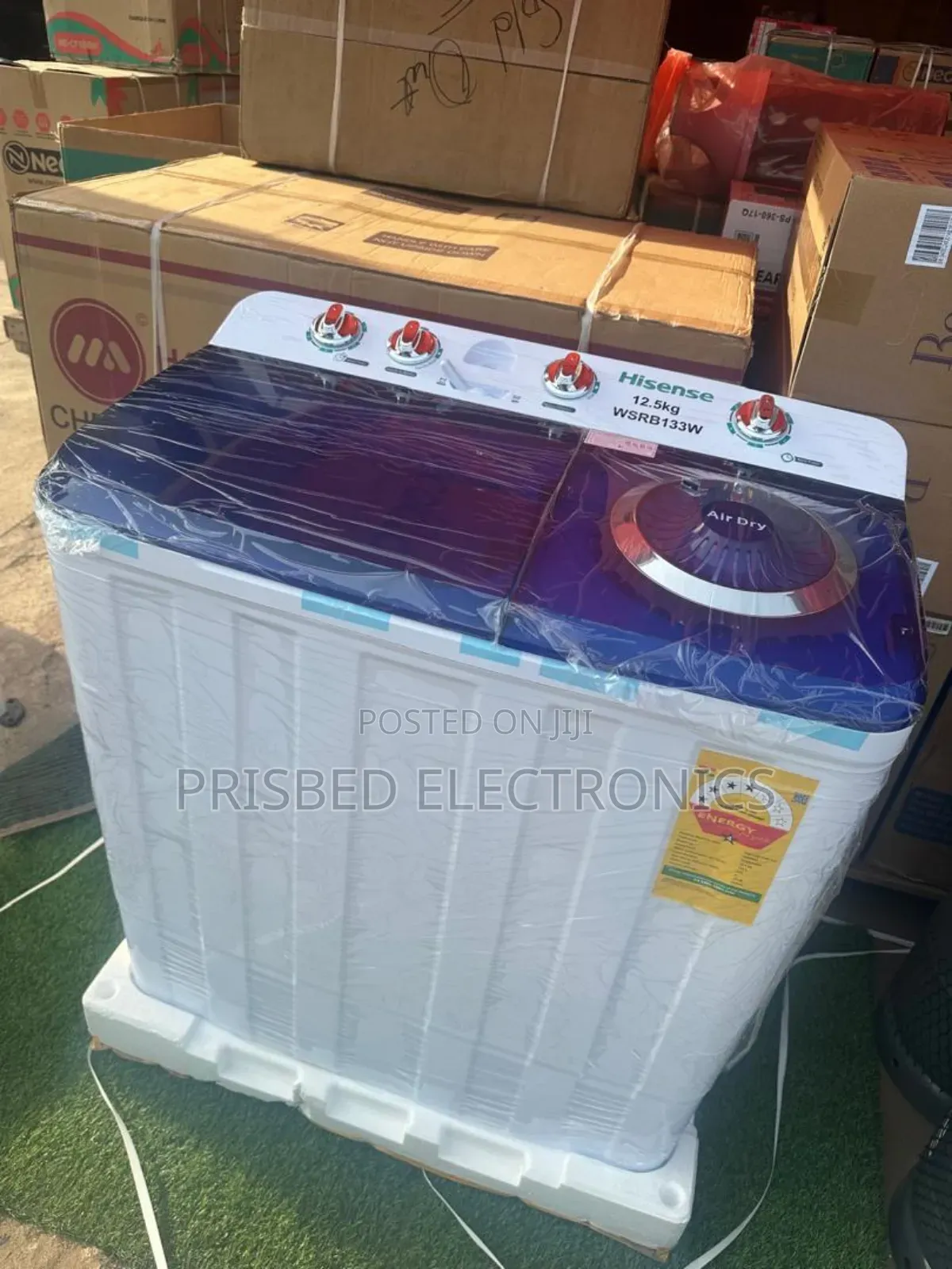Hisense Durable Washing Machine 12.5kg Twin Tub