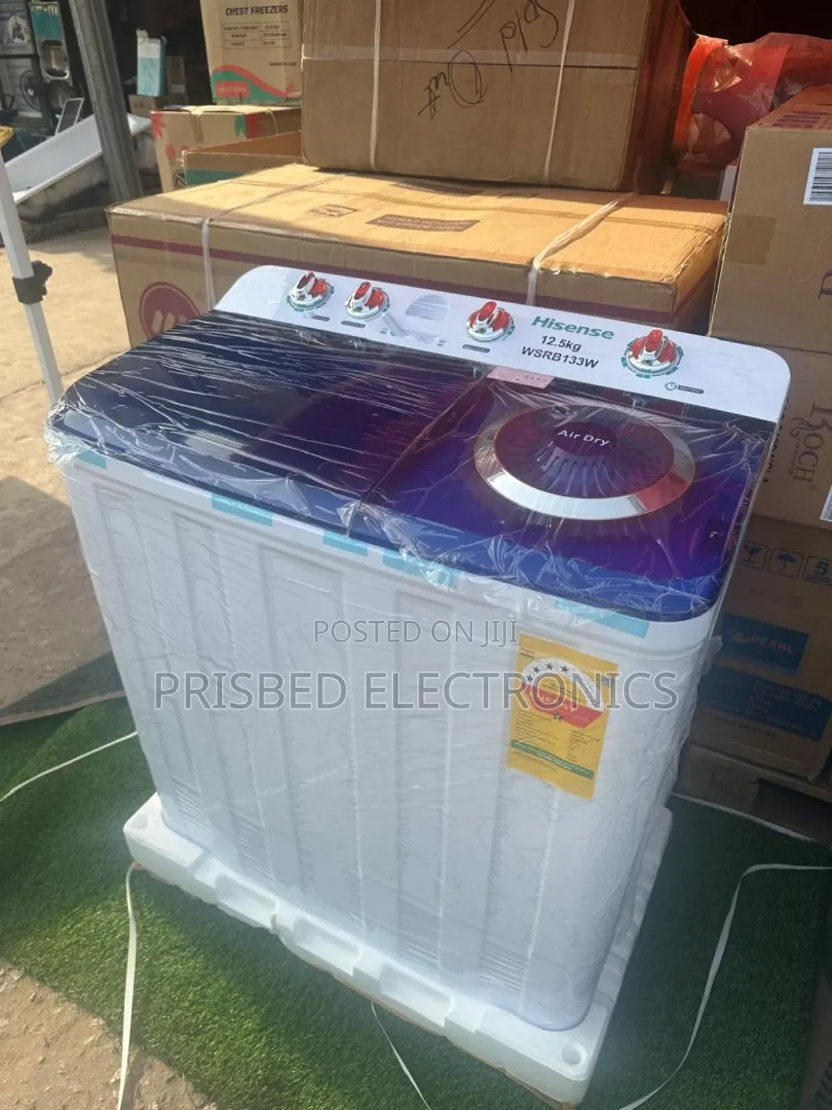 Hisense Durable Washing Machine 12.5kg Twin Tub
