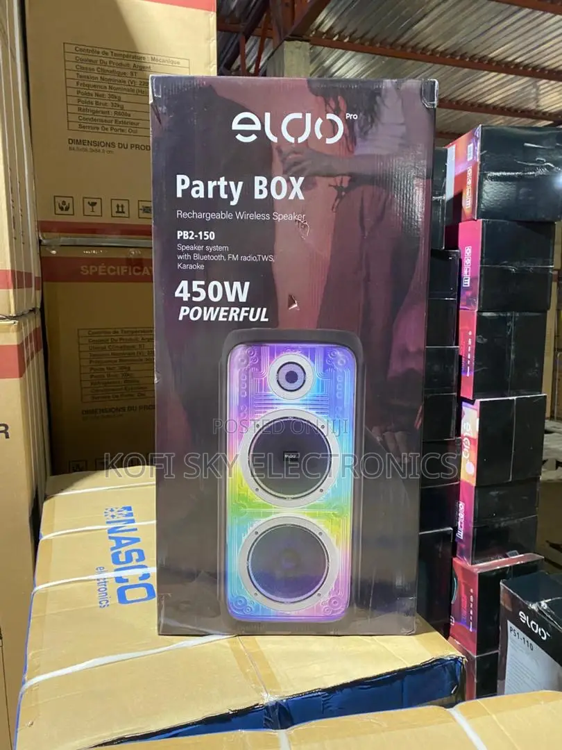 Quality Eldo Pb2-150 Double 8” Wireless Speaker