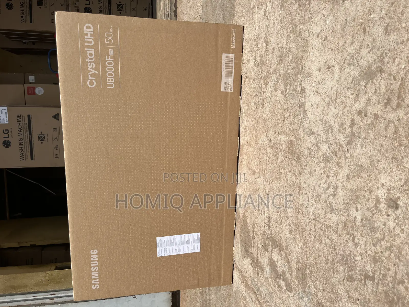 New Samsung 50" Class Crystal Uhd U8000f Smart Tv (2025) Available