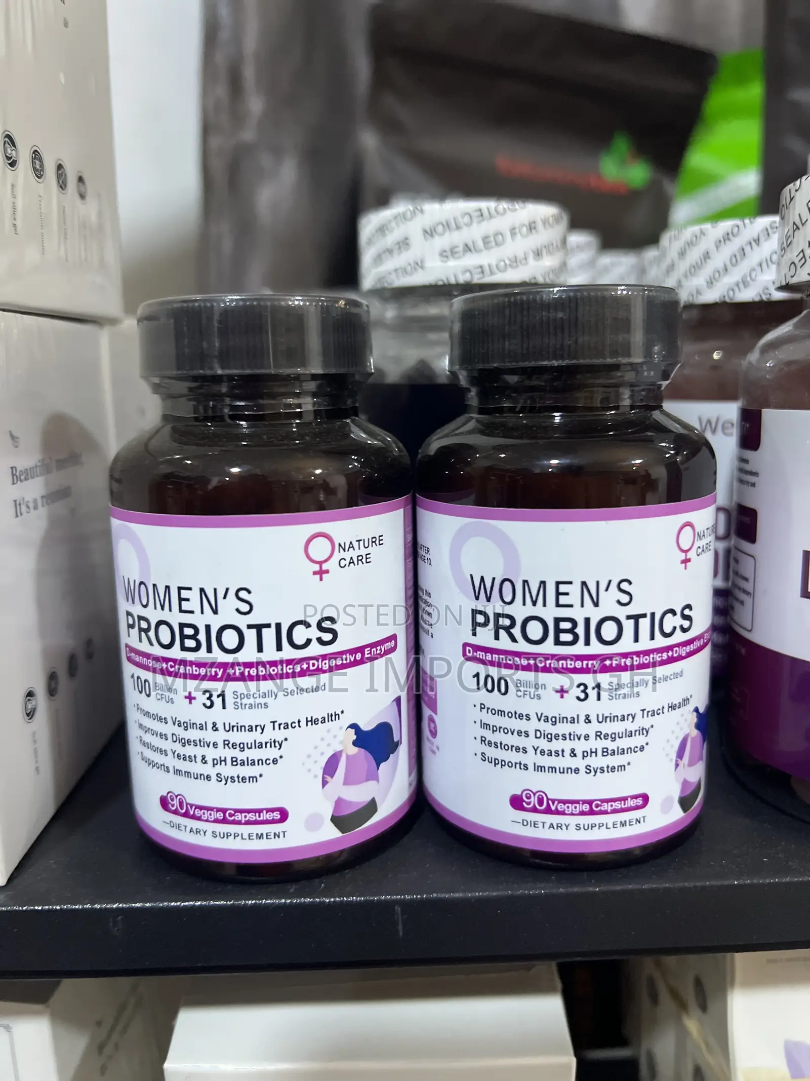 Women Probiotics Capsule Supplements