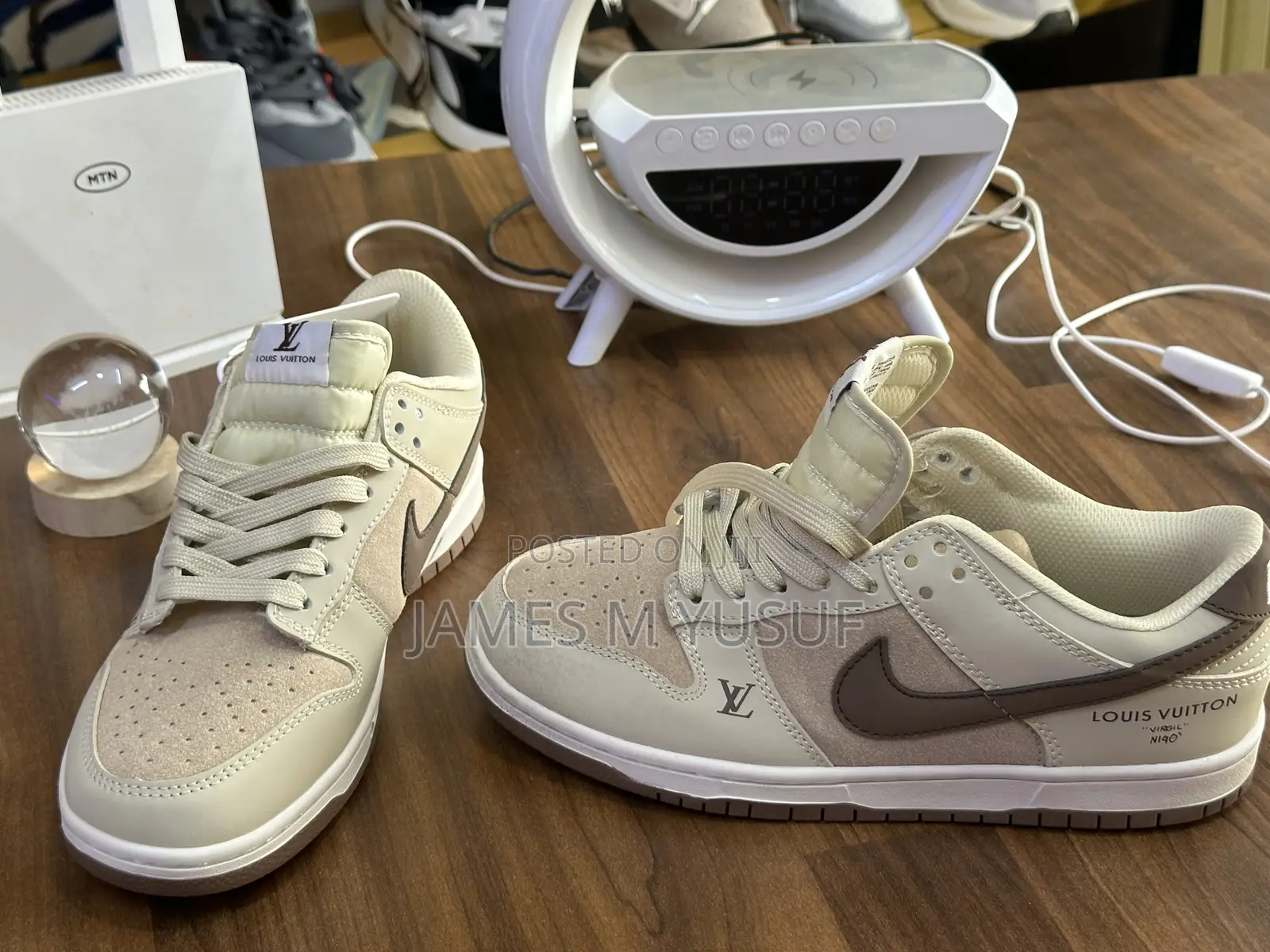 Original Louis Vuitton Nike Sneakers